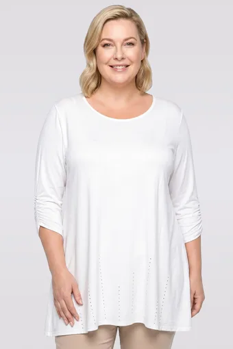 Fekete tunika cirkónikkal